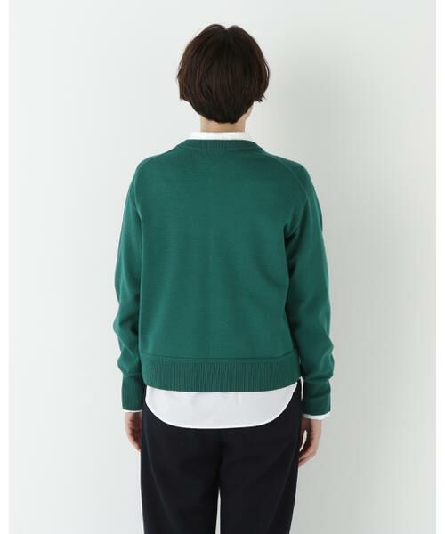 human woman / ヒューマンウーマン ニット・セーター | ◆ハイゲージプレーティングスキッパー風プルオーバー | 詳細26