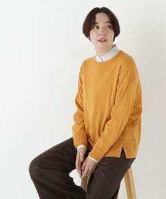 human woman / ヒューマンウーマン ニット・セーター | ◆ハイゲージバイカラーハイネックプルオーバー