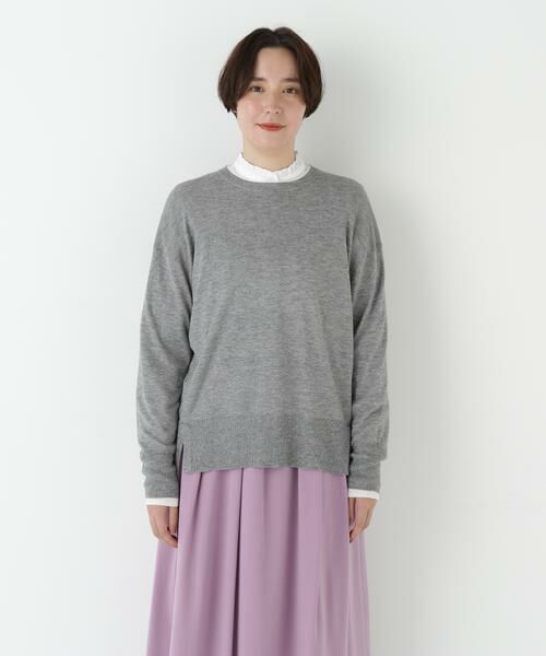 human woman / ヒューマンウーマン ニット・セーター | ◆ハイゲージバイカラーハイネックプルオーバー | 詳細4