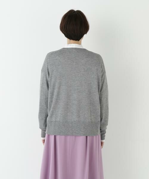 human woman / ヒューマンウーマン ニット・セーター | ◆ハイゲージバイカラーハイネックプルオーバー | 詳細6