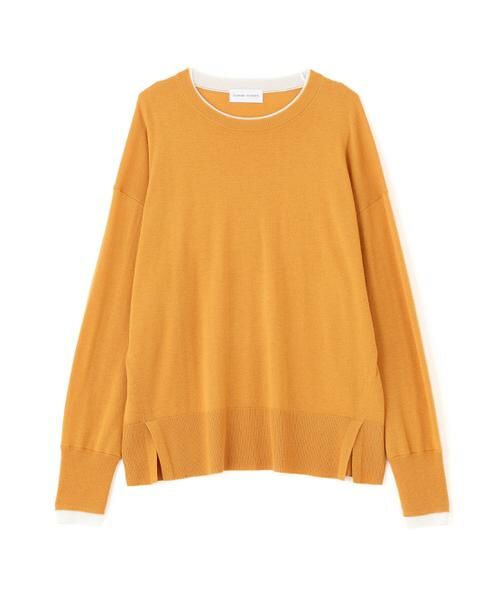 human woman / ヒューマンウーマン ニット・セーター | ◆ハイゲージバイカラーハイネックプルオーバー | 詳細12