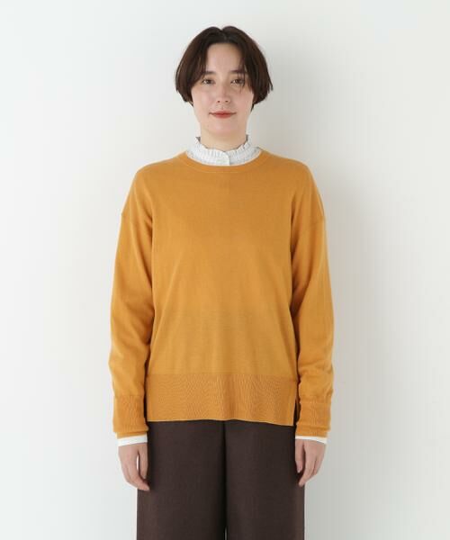 human woman / ヒューマンウーマン ニット・セーター | ◆ハイゲージバイカラーハイネックプルオーバー | 詳細16
