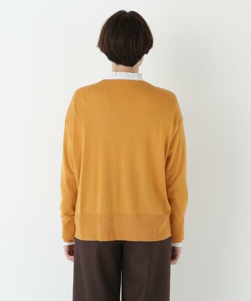 human woman / ヒューマンウーマン ニット・セーター | ◆ハイゲージバイカラーハイネックプルオーバー | 詳細17