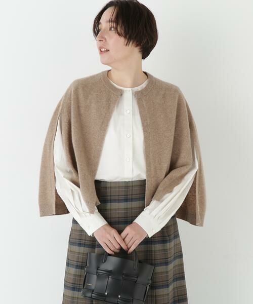 human woman / ヒューマンウーマン ニット・セーター | ◆ハイゲージウールケープニット | 詳細2