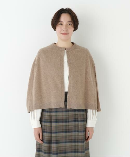 human woman / ヒューマンウーマン ニット・セーター | ◆ハイゲージウールケープニット | 詳細4