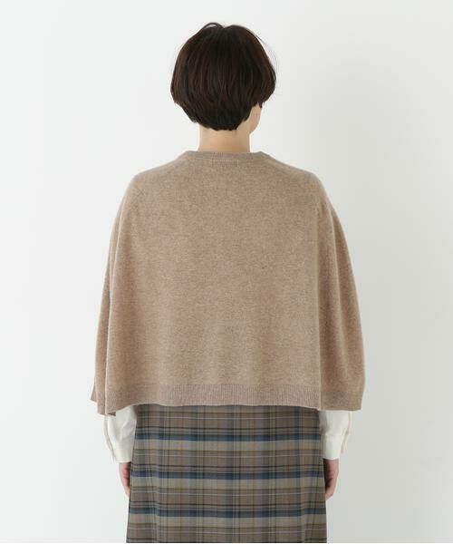 human woman / ヒューマンウーマン ニット・セーター | ◆ハイゲージウールケープニット | 詳細6