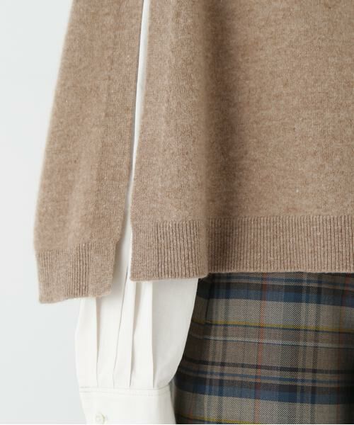 human woman / ヒューマンウーマン ニット・セーター | ◆ハイゲージウールケープニット | 詳細9