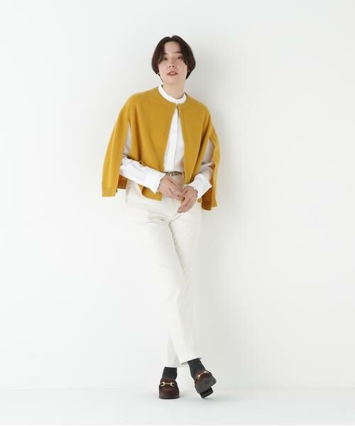 human woman / ヒューマンウーマン ニット・セーター | ◆ハイゲージウールケープニット | 詳細12