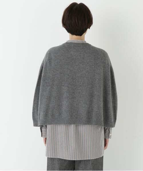 human woman / ヒューマンウーマン ニット・セーター | ◆ハイゲージウールケープニット | 詳細19