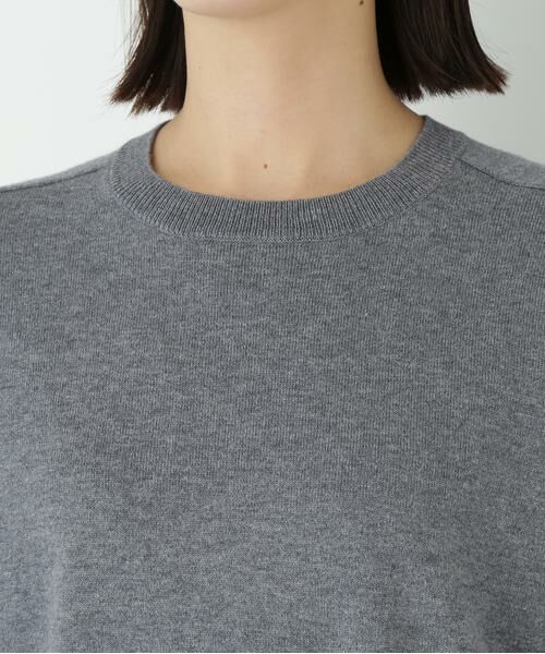 human woman / ヒューマンウーマン ニット・セーター | ◆ウールコットンシャツカラーニット | 詳細16