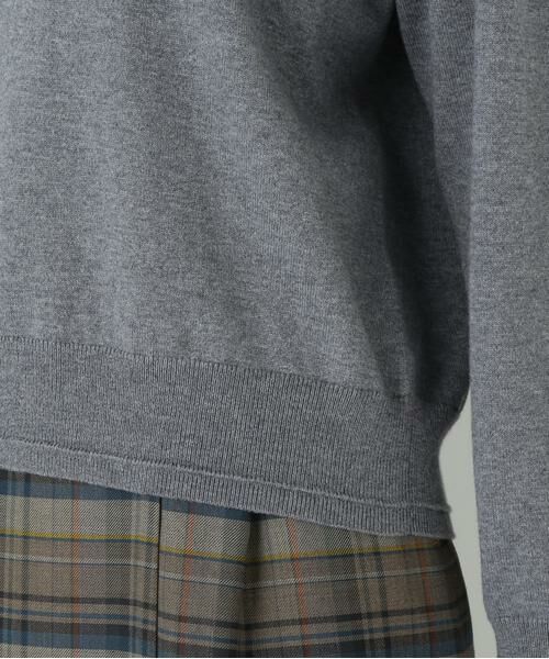 human woman / ヒューマンウーマン ニット・セーター | ◆ウールコットンシャツカラーニット | 詳細14