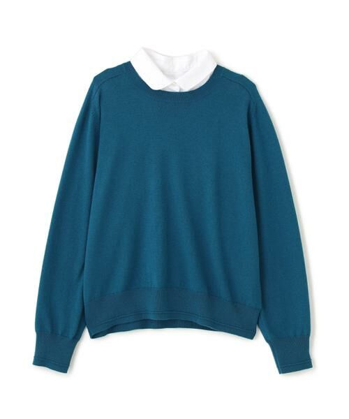 human woman / ヒューマンウーマン ニット・セーター | ◆ウールコットンシャツカラーニット | 詳細19