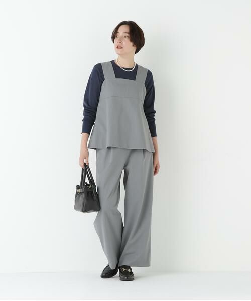 human woman / ヒューマンウーマン ニット・セーター | ◆クリアウールクルーネックニット | 詳細3