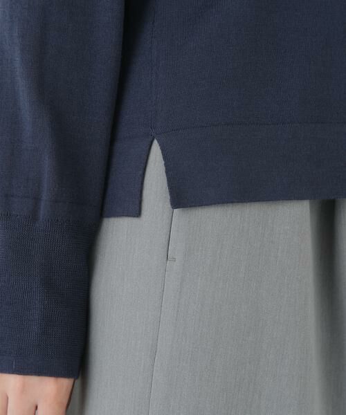 human woman / ヒューマンウーマン ニット・セーター | ◆クリアウールクルーネックニット | 詳細9