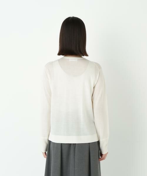 human woman / ヒューマンウーマン ニット・セーター | ◆クリアウールクルーネックニット | 詳細20