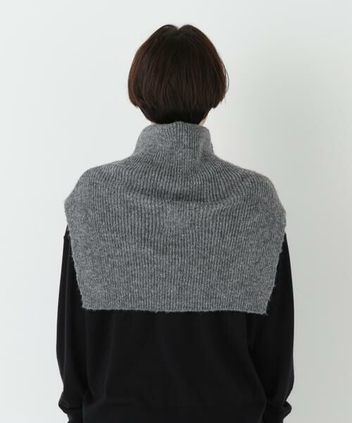 human woman / ヒューマンウーマン ニット・セーター | ◆スリットハイネックショートベスト | 詳細9
