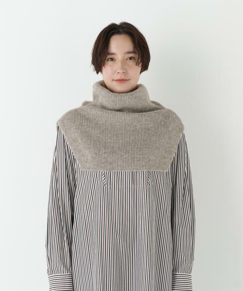 human woman / ヒューマンウーマン ニット・セーター | ◆スリットハイネックショートベスト | 詳細15