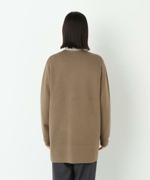 human woman / ヒューマンウーマン アウター | ◆接結ニットコート | 詳細6