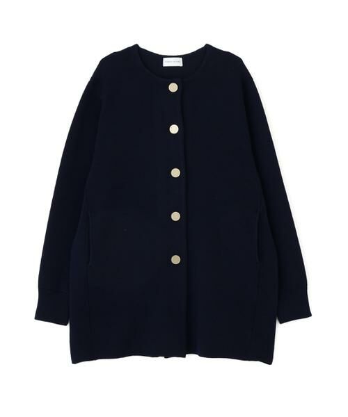 human woman / ヒューマンウーマン アウター | ◆接結ニットコート | 詳細9