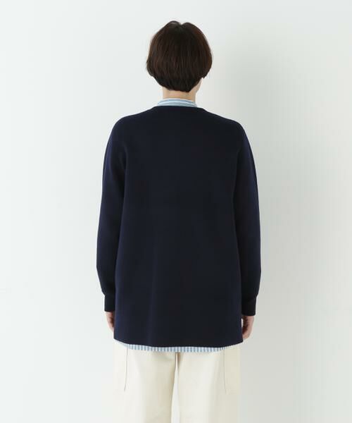 human woman / ヒューマンウーマン アウター | ◆接結ニットコート | 詳細12