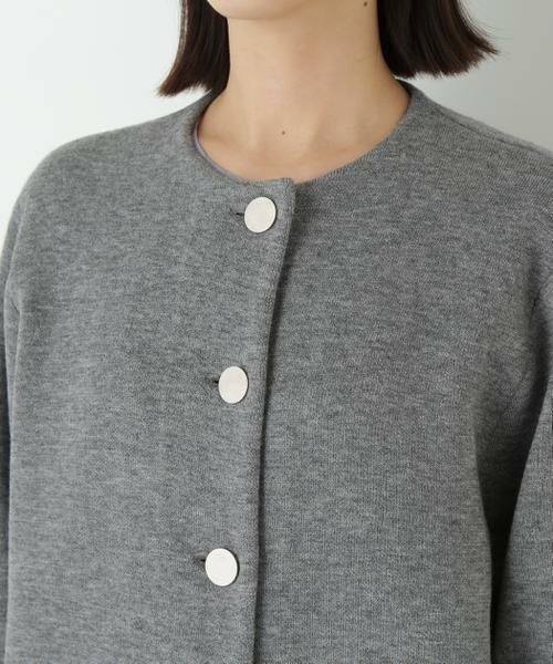 human woman / ヒューマンウーマン アウター | ◆接結ニットコート | 詳細21