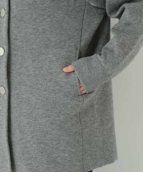 human woman / ヒューマンウーマン アウター | ◆接結ニットコート | 詳細23