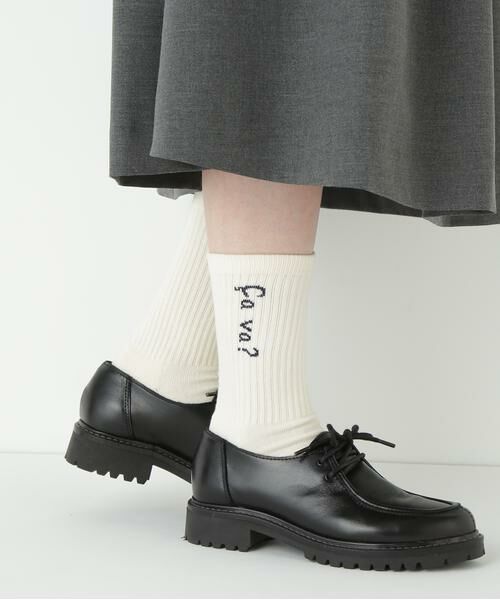 human woman / ヒューマンウーマン ソックス | オリジナルロゴソックス | 詳細1