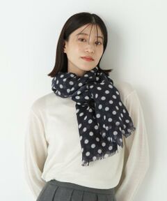 human woman / ヒューマンウーマン マフラー・ショール・スヌード・ストール | ◆ドットストール