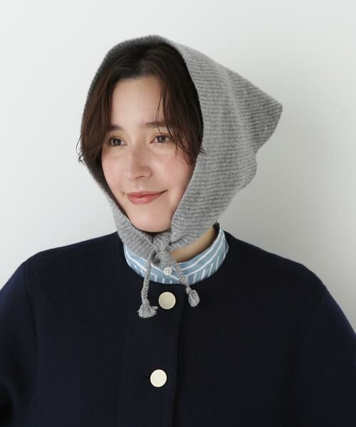 human woman / ヒューマンウーマン マフラー・ショール・スヌード・ストール | ◆ラムウールトライアングルストール | 詳細3