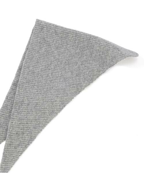 human woman / ヒューマンウーマン マフラー・ショール・スヌード・ストール | ◆ラムウールトライアングルストール | 詳細8