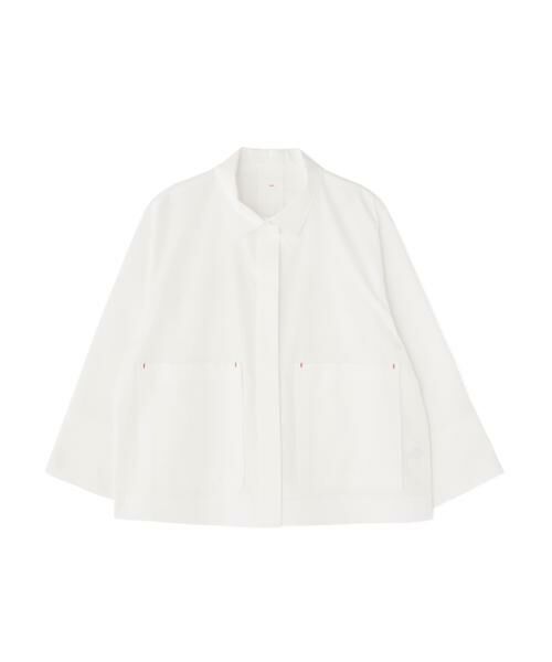 human woman/ヒューマンウーマン ボックスシルエットシャツ ホワイト M human woman/ヒューマンウーマン ボックスシルエットシャツ ホワイト M