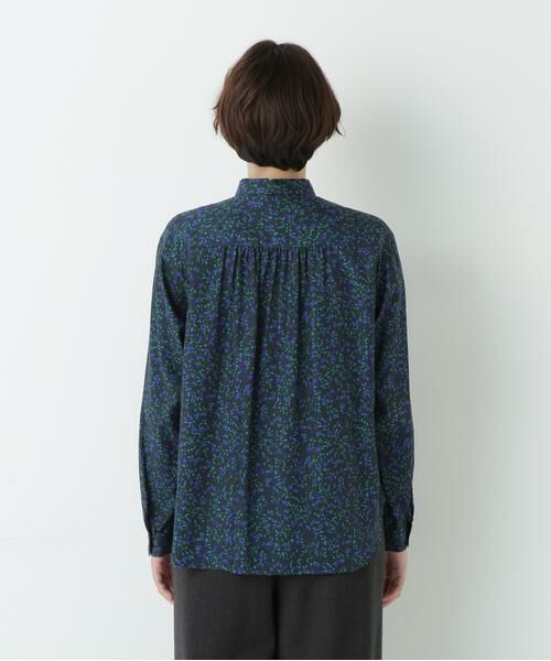human woman / ヒューマンウーマン シャツ・ブラウス | プチフラワープリントボウタイシャツブラウス | 詳細6