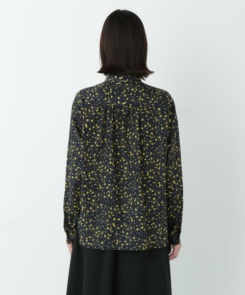 human woman / ヒューマンウーマン シャツ・ブラウス | プチフラワープリントボウタイシャツブラウス | 詳細15