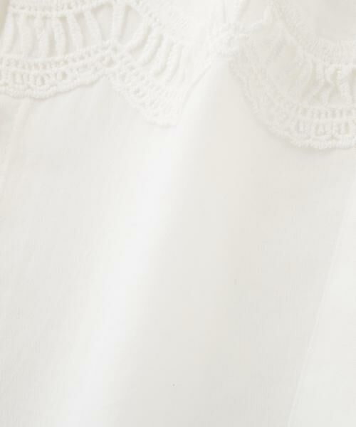 human woman / ヒューマンウーマン シャツ・ブラウス | レイヤーレースブラウス | 詳細10