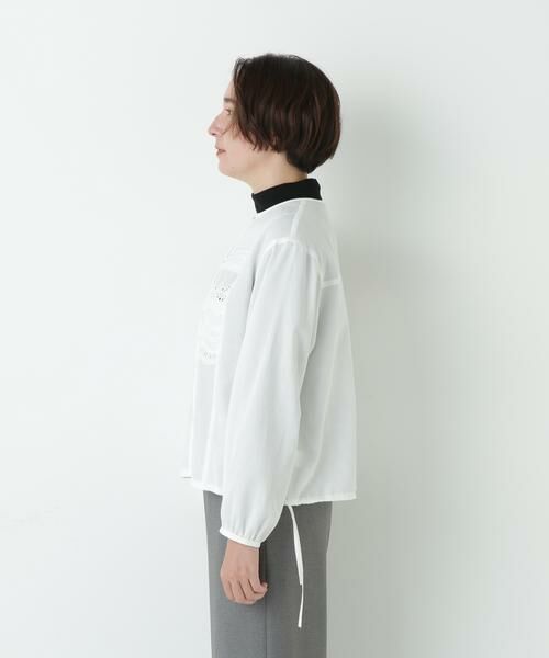 human woman / ヒューマンウーマン シャツ・ブラウス | レイヤーレースブラウス | 詳細4