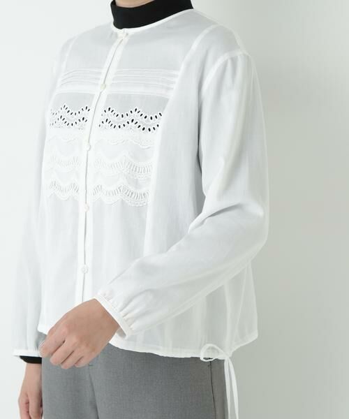 human woman / ヒューマンウーマン シャツ・ブラウス | レイヤーレースブラウス | 詳細7