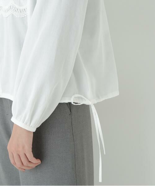 human woman / ヒューマンウーマン シャツ・ブラウス | レイヤーレースブラウス | 詳細8