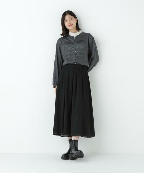 human woman / ヒューマンウーマン シャツ・ブラウス | レイヤーレースブラウス | 詳細13