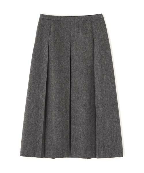 human woman / ヒューマンウーマン スカート | ヘリンボーンツィードタックスカート | 詳細1