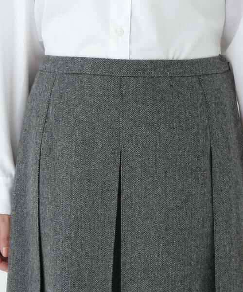 human woman / ヒューマンウーマン スカート | ヘリンボーンツィードタックスカート | 詳細6
