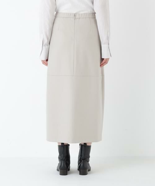 human woman / ヒューマンウーマン スカート | ウールサキソニーコクーンスカート | 詳細4