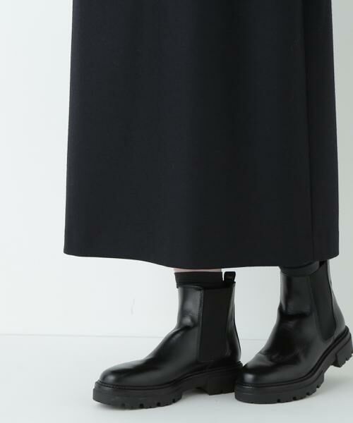 human woman / ヒューマンウーマン スカート | ウールサキソニーコクーンスカート | 詳細16