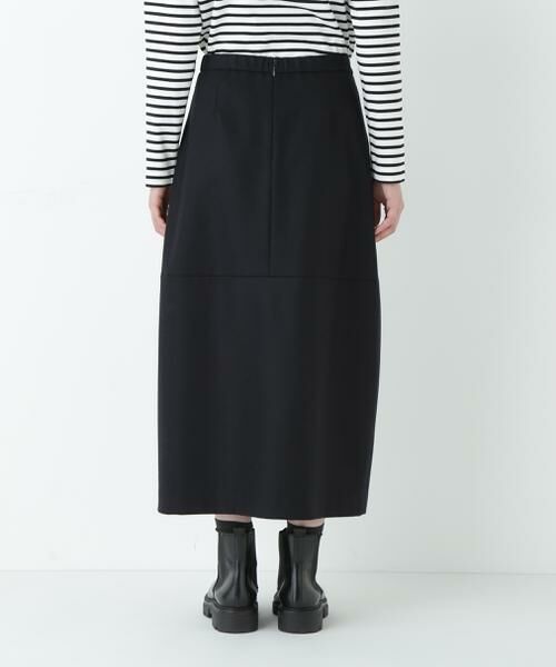 human woman / ヒューマンウーマン スカート | ウールサキソニーコクーンスカート | 詳細11