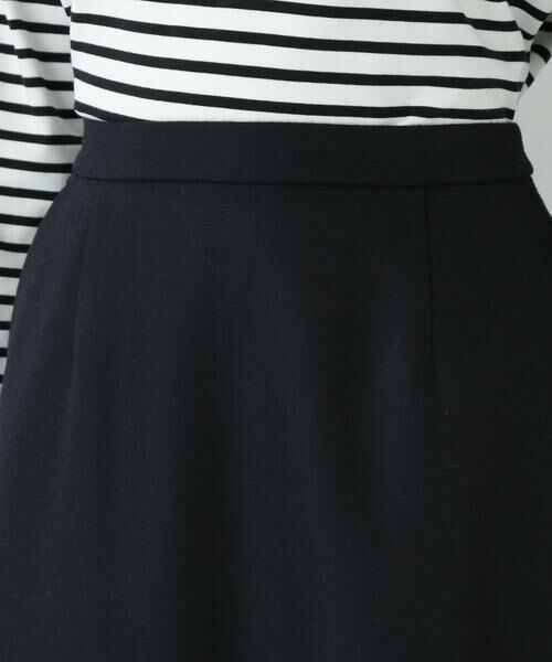 human woman / ヒューマンウーマン スカート | ウールサキソニーコクーンスカート | 詳細14