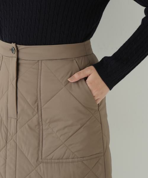 human woman / ヒューマンウーマン スカート | キルティングベイカーＡラインスカート | 詳細10