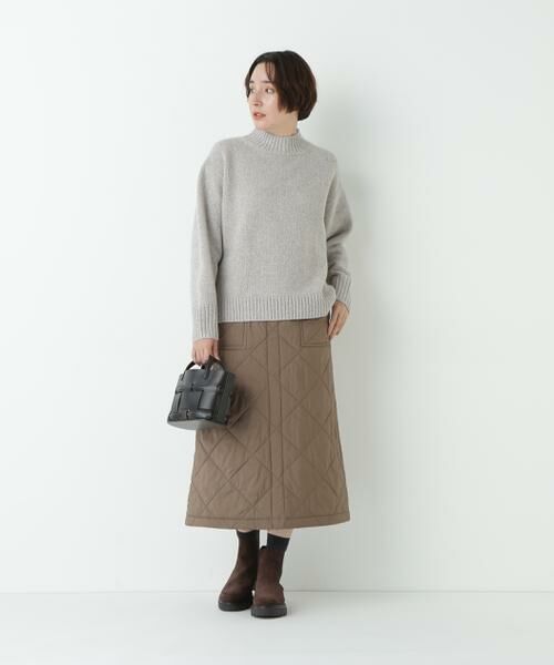 human woman / ヒューマンウーマン スカート | キルティングベイカーＡラインスカート | 詳細5