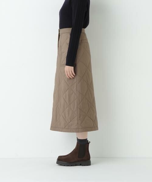 human woman / ヒューマンウーマン スカート | キルティングベイカーＡラインスカート | 詳細7