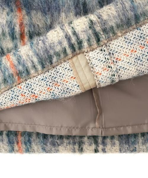 human woman / ヒューマンウーマン スカート | シャギーチェックベイカーＡラインスカート | 詳細12