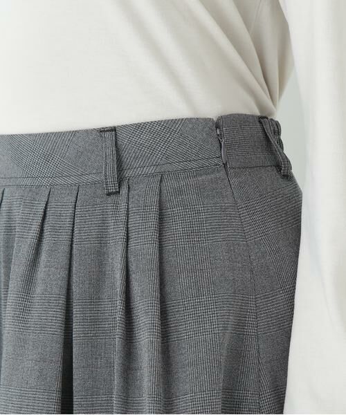 human woman / ヒューマンウーマン スカート | ＴＲ強撚トロタックフレア | 詳細10