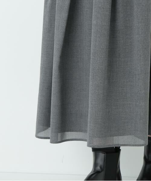 human woman / ヒューマンウーマン スカート | ＴＲ強撚トロタックフレア | 詳細12